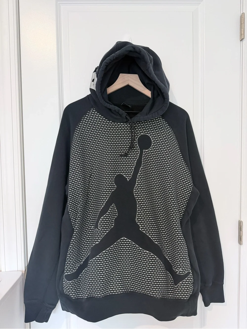 Jordan Black & White Jumpman Pullover Hoodie